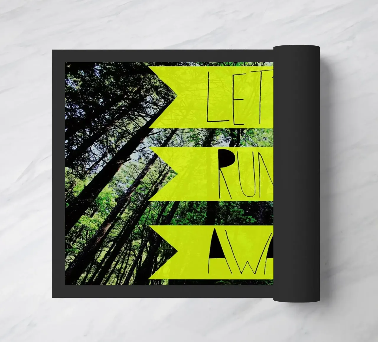 Let's Run Away - to the forest zerbino da Leah Flores