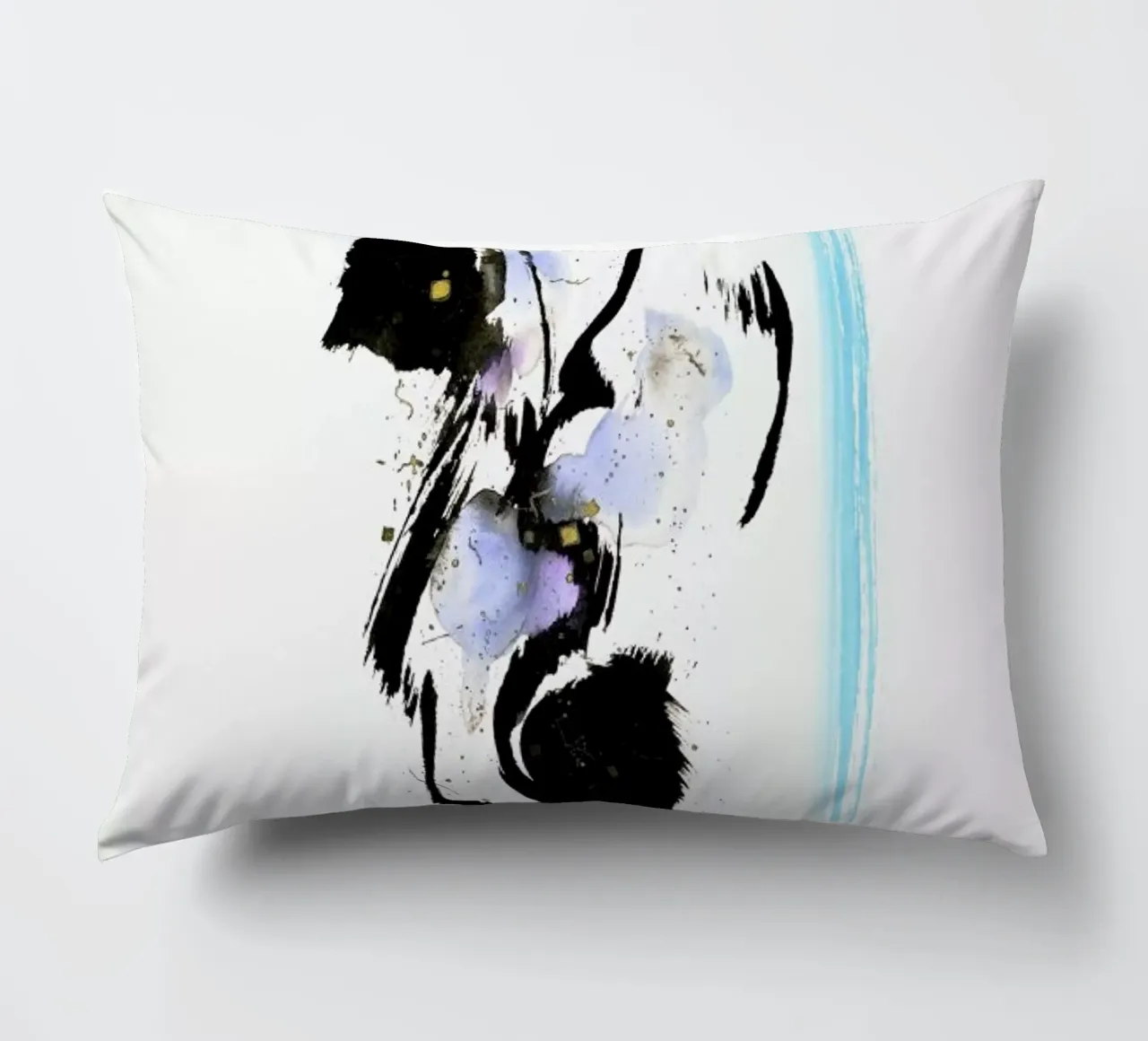 Jagged Blue cuscino da Pure