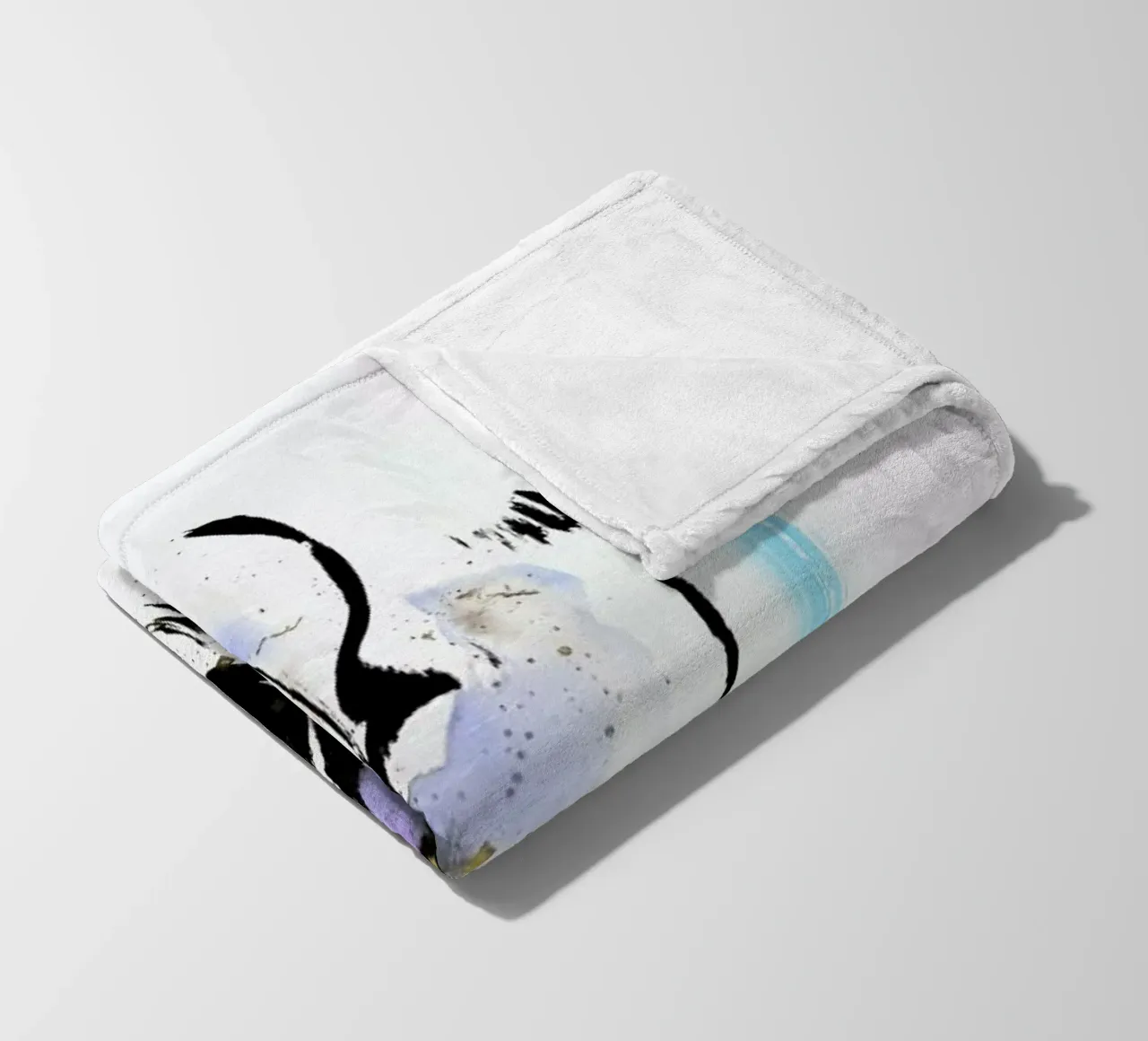 Jagged Blue coperta in pile da Pure