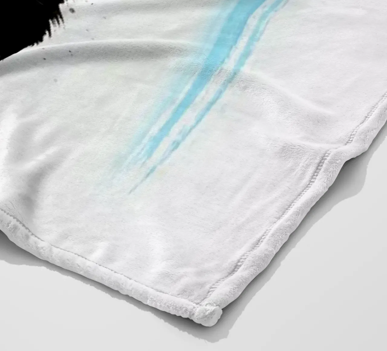 Jagged Blue coperta in pile da Pure