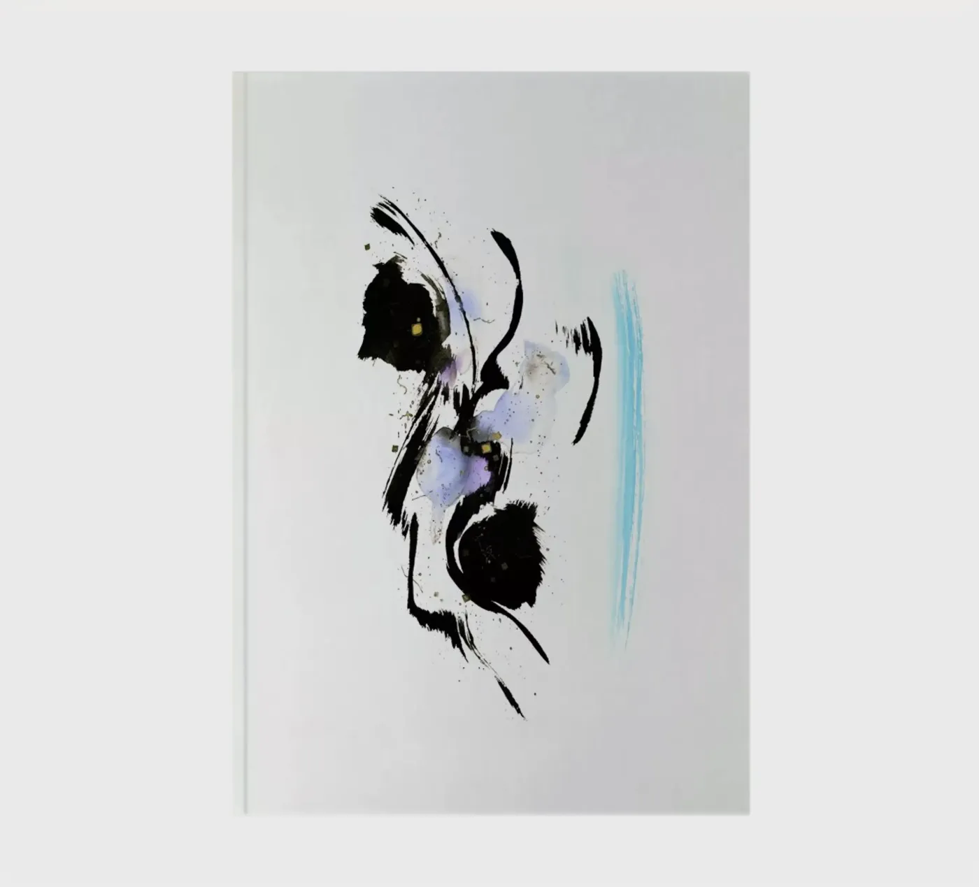 Jagged Blue notebook by Pure