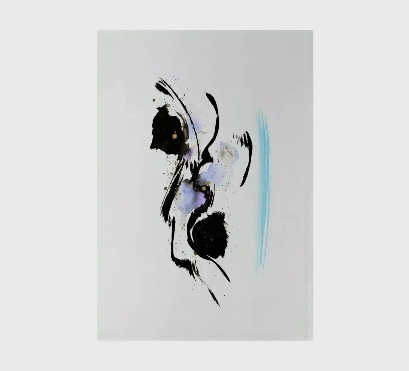 Jagged Blue notebook by Pure