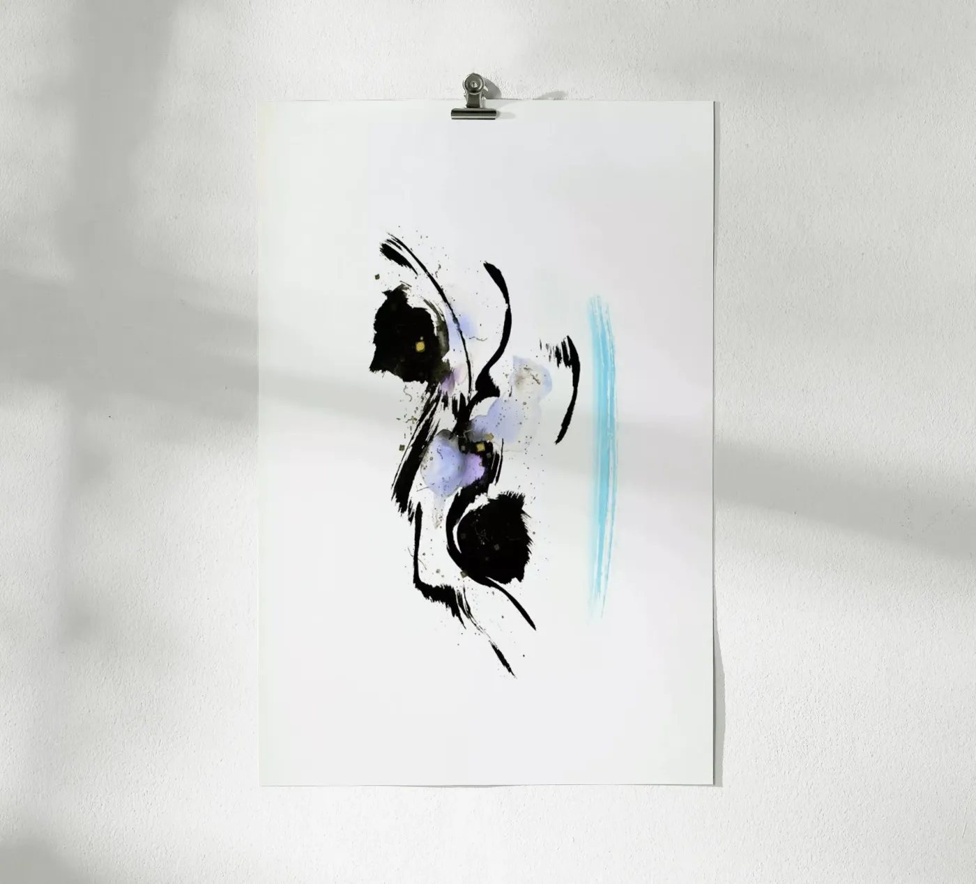 Jagged Blue poster da Pure