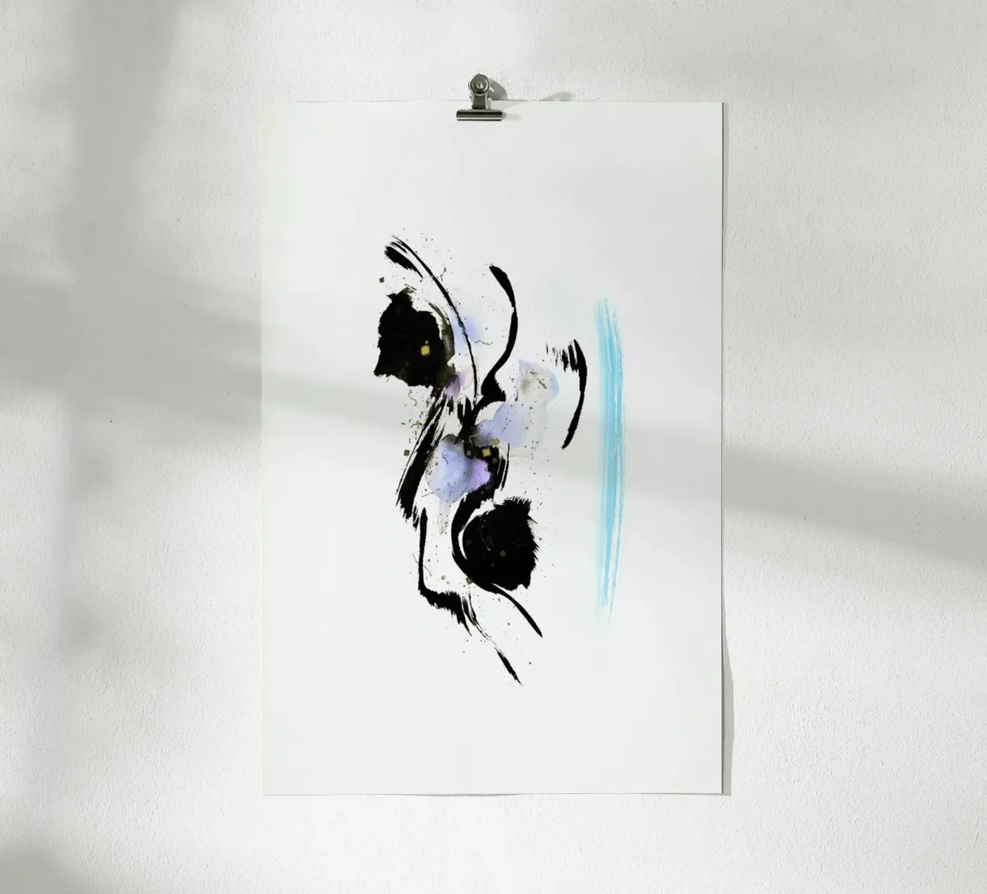 Jagged Blue poster da Pure