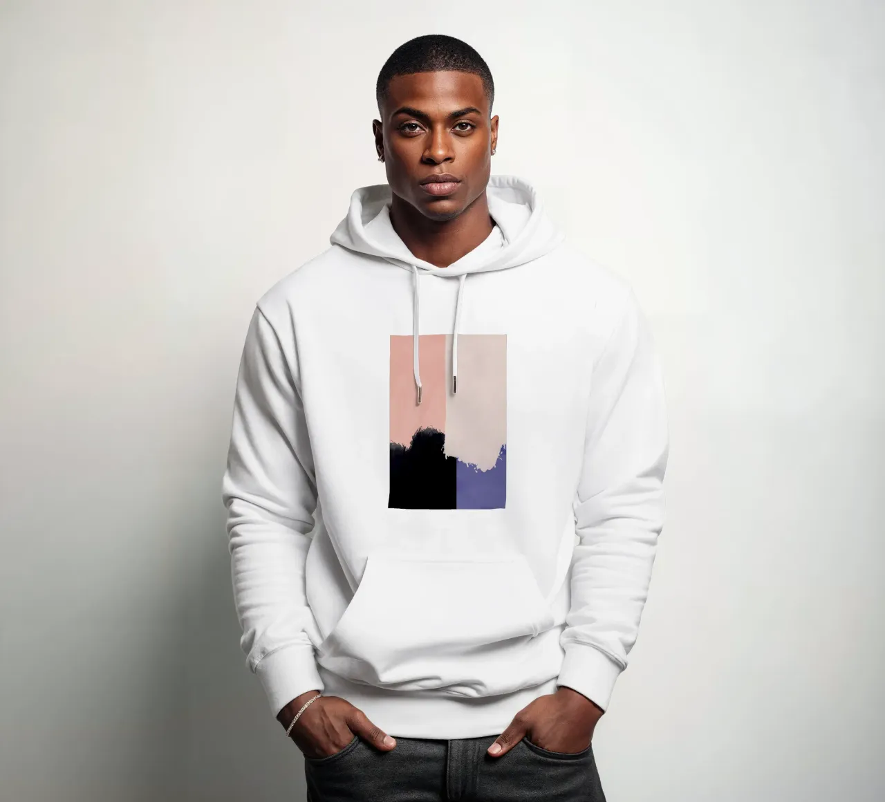 Layering felpa con cappuccio da Pure