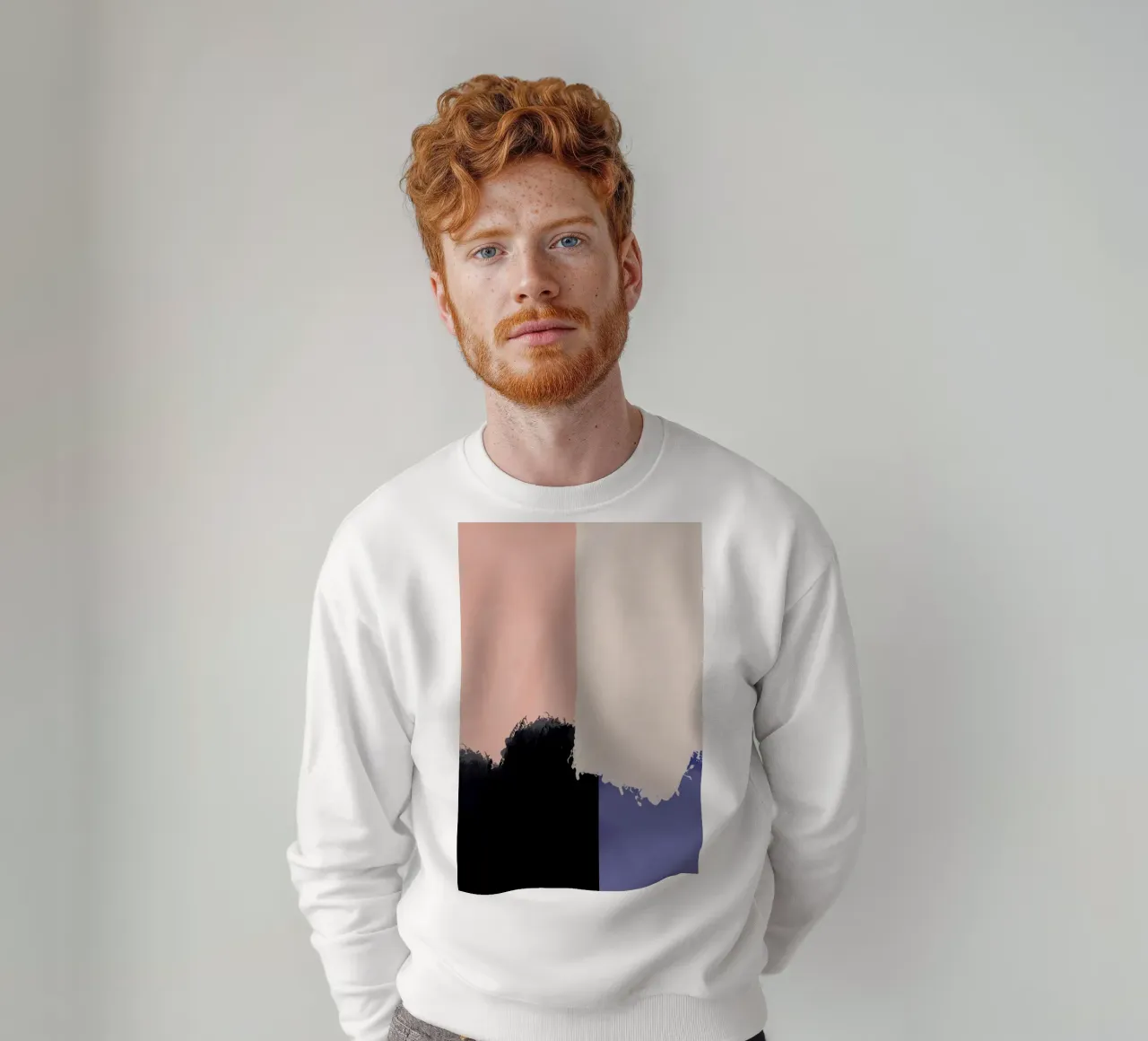 Layering Sweatshirt von Pure