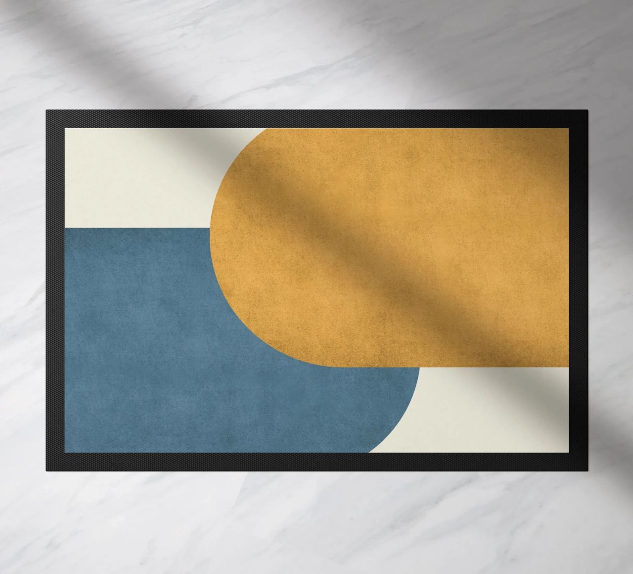 Halfmoon Colorblock - Oro Blu zerbino da MoonlightPrint