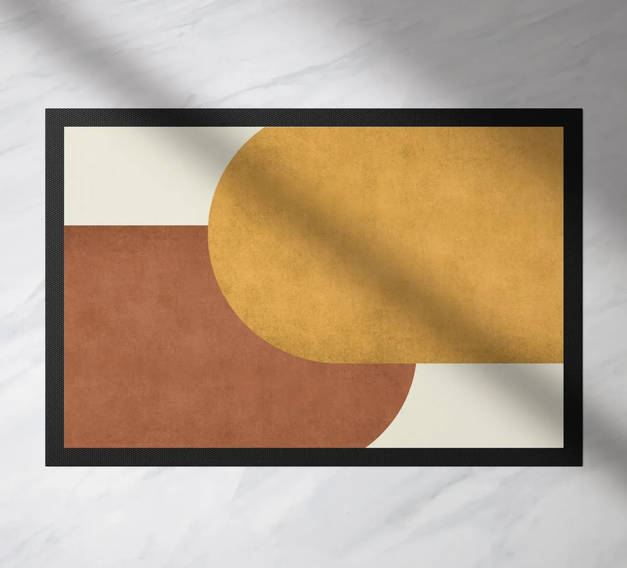 Halfmoon Colorblock - Oro Marrone zerbino da MoonlightPrint