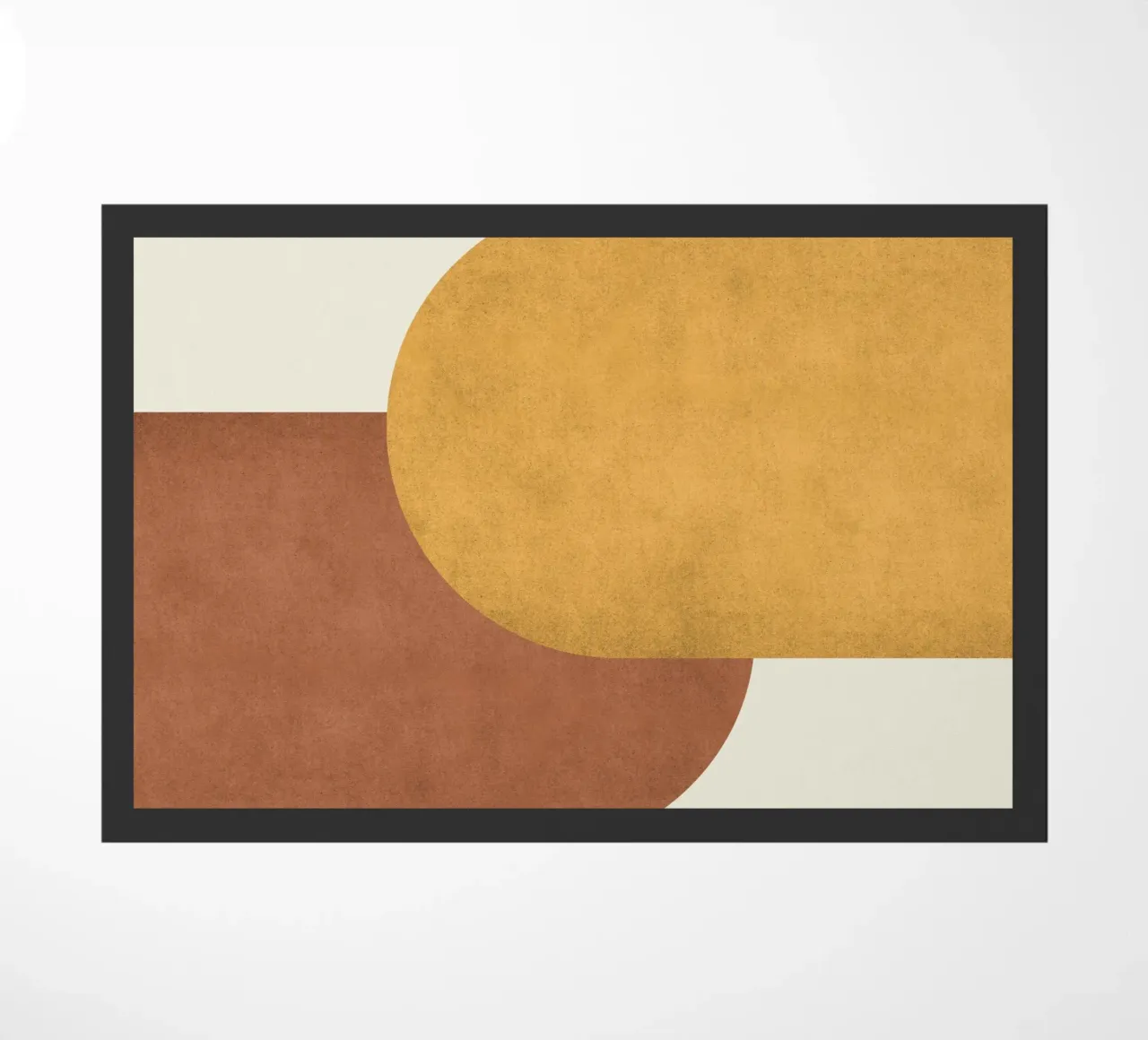 Halfmoon Colorblock - Oro Marrone zerbino da MoonlightPrint