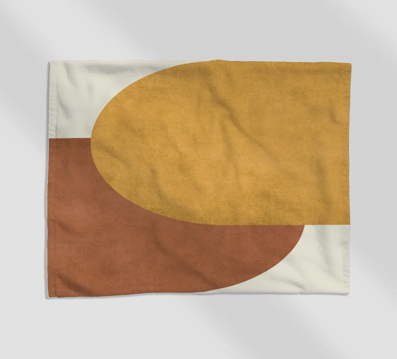 Halfmoon Colorblock - Oro Marrone telo mare da MoonlightPrint