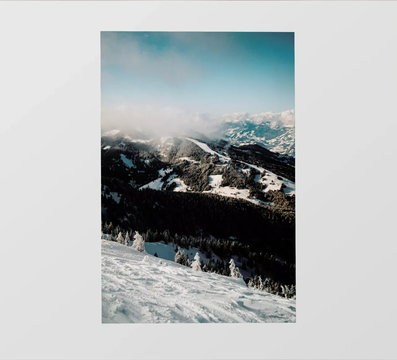 Austrian Alps in the Sun telo in pvc da Sebastian Hilgetag