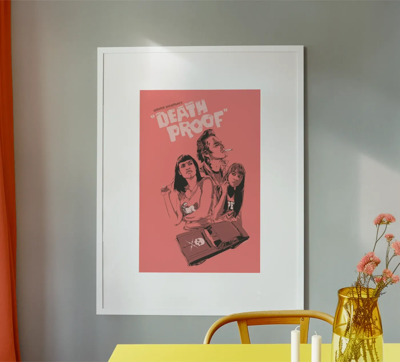 DEATH PROOF poster by Cranio Dsgn