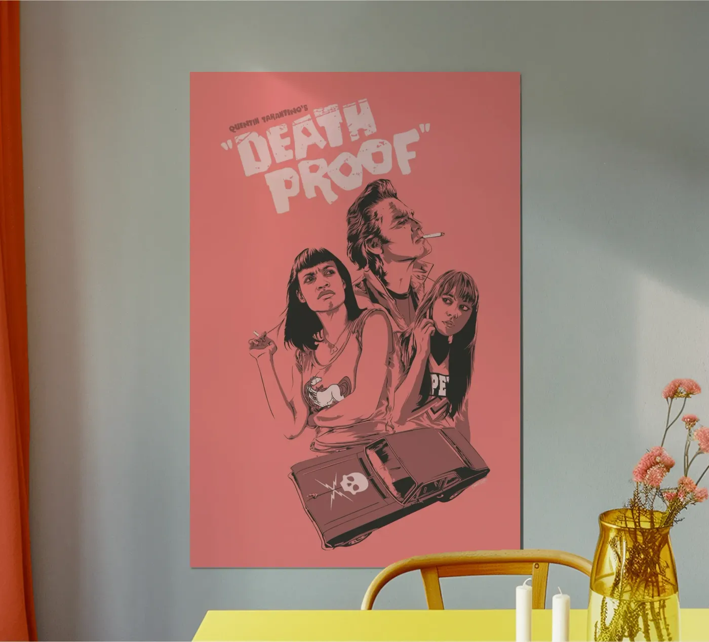 DEATH PROOF poster by Cranio Dsgn