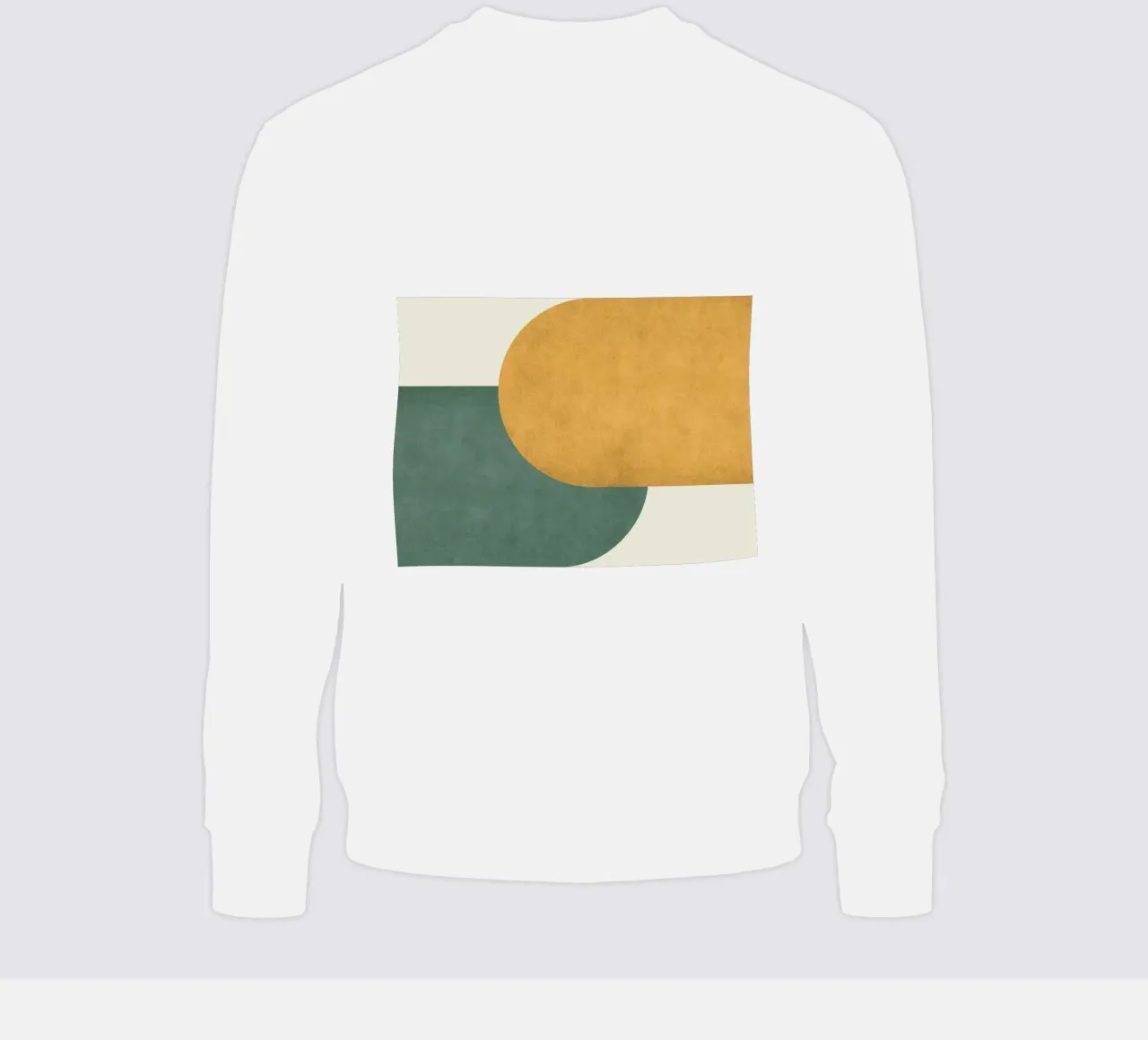Halfmoon Colorblock felpa da MoonlightPrint