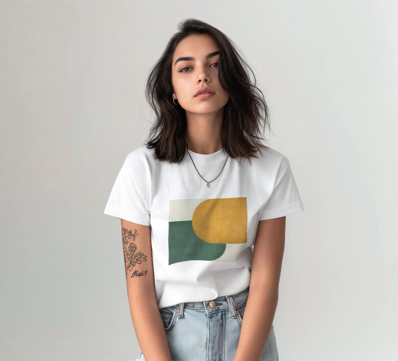 Halfmoon Colorblock t-shirt da MoonlightPrint