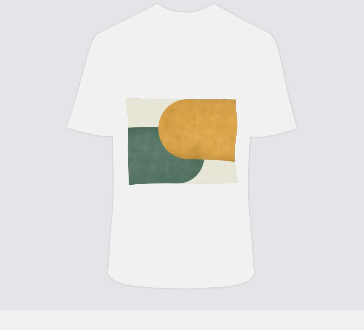 Halfmoon Colorblock t-shirt da MoonlightPrint