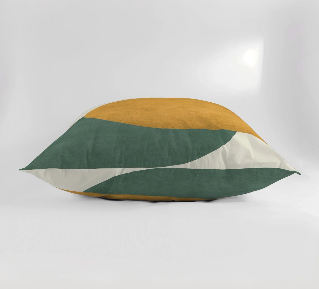 Halfmoon Colorblock cuscino da MoonlightPrint