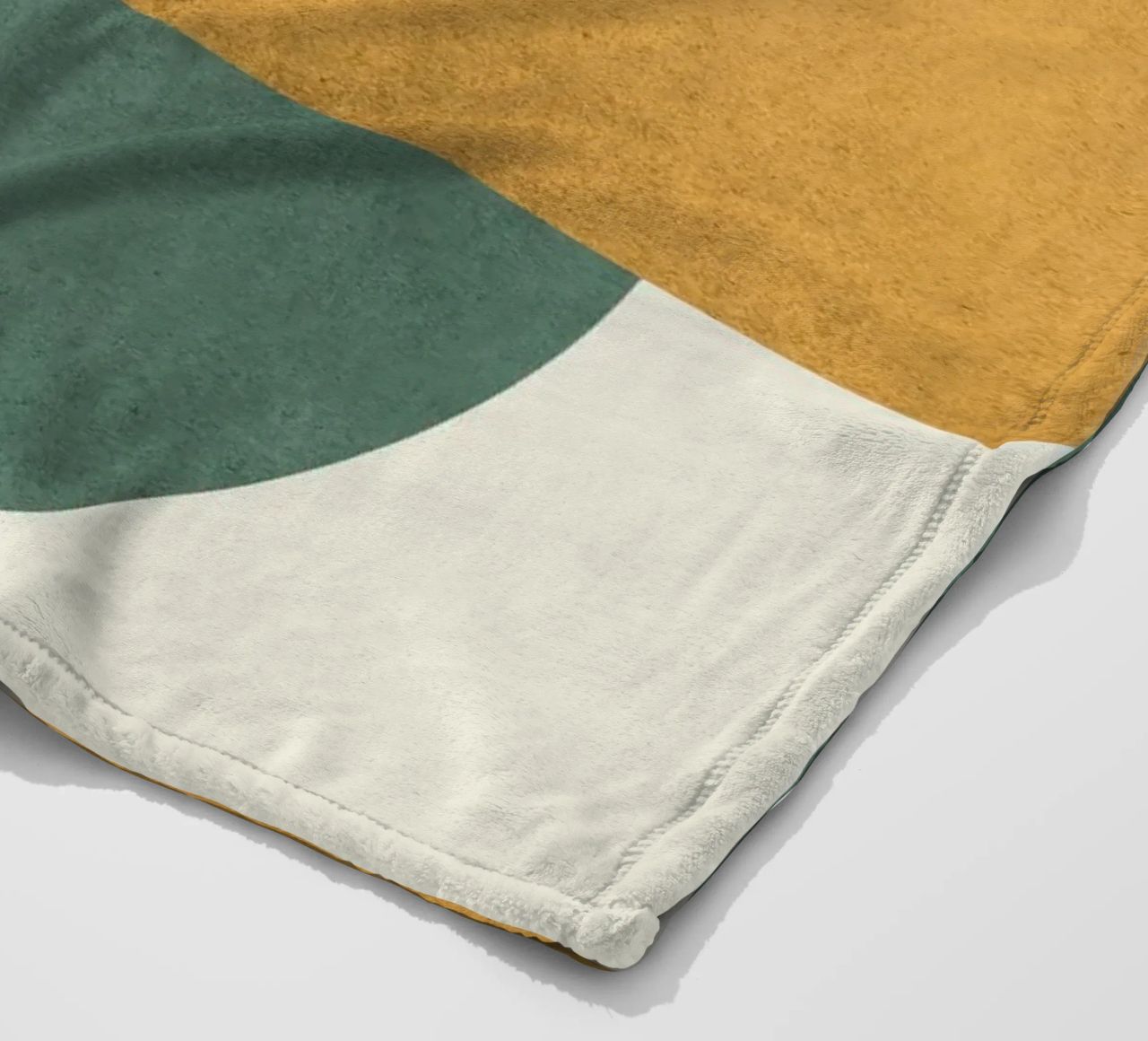 Halfmoon Colorblock coperta in pile da MoonlightPrint