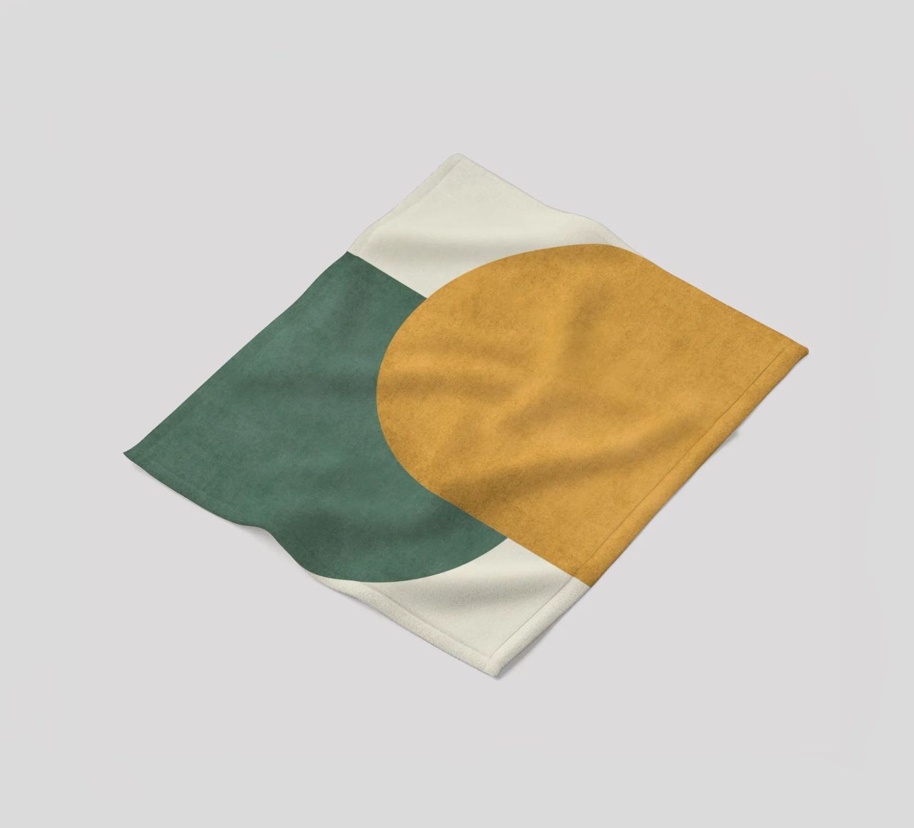 Halfmoon Colorblock coperta in pile da MoonlightPrint
