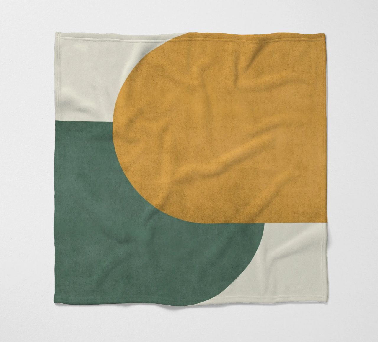Halfmoon Colorblock coperta in pile da MoonlightPrint