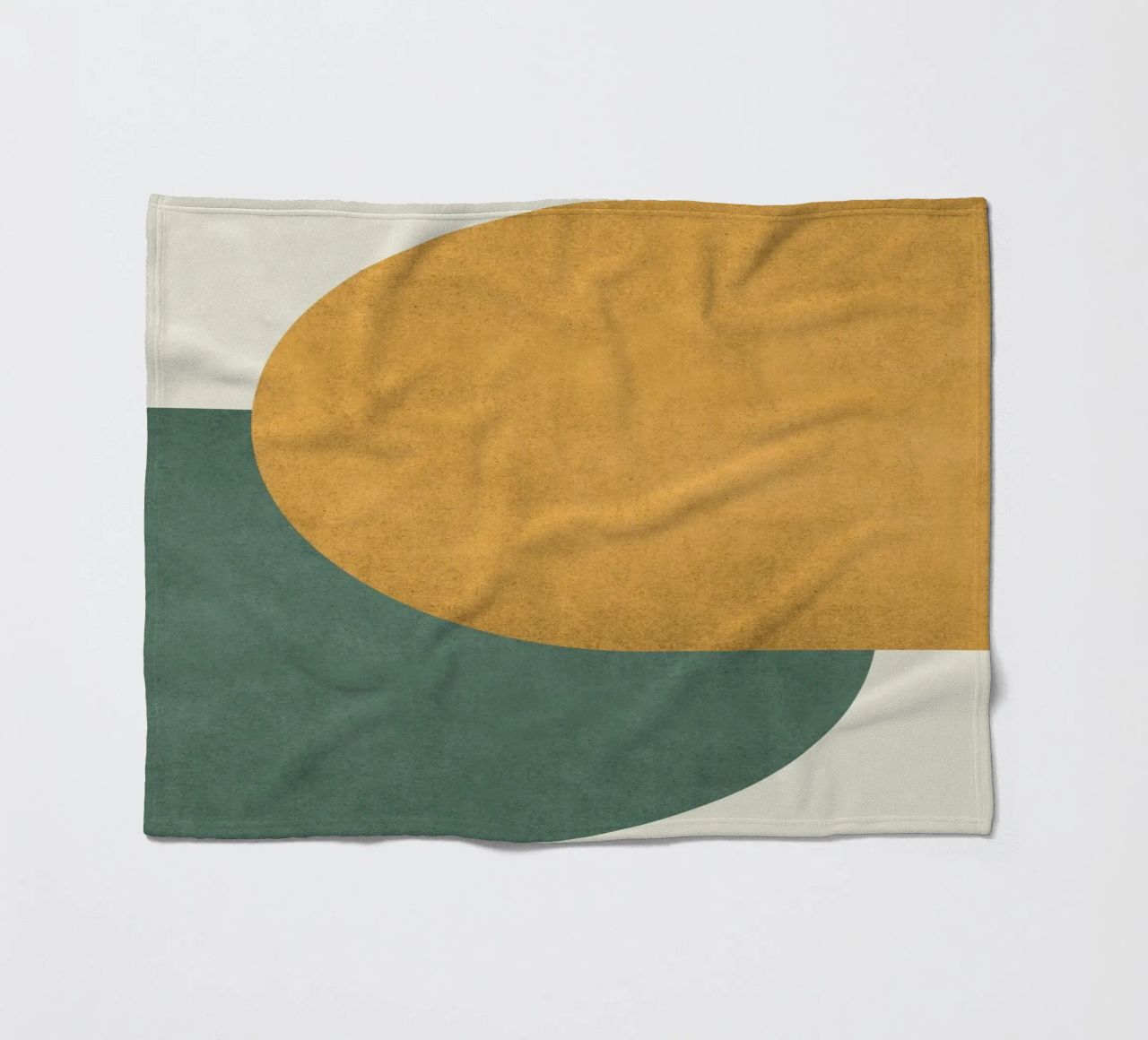 Halfmoon Colorblock coperta in pile da MoonlightPrint