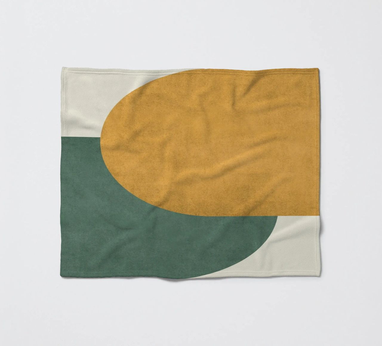 Halfmoon Colorblock coperta in pile da MoonlightPrint