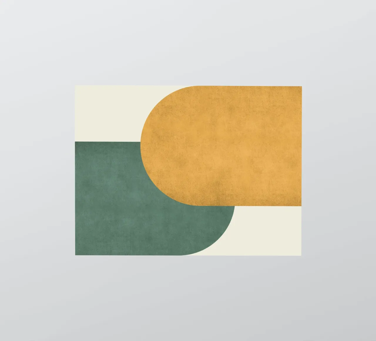 Halfmoon Colorblock adesivo da MoonlightPrint