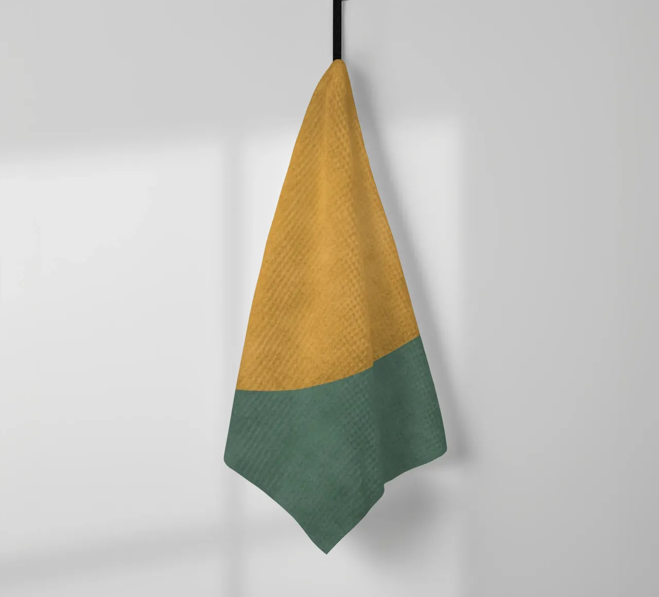 Demi-lune Colorblock torchon de MoonlightPrint