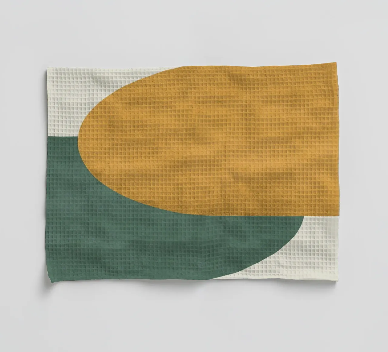 Demi-lune Colorblock torchon de MoonlightPrint