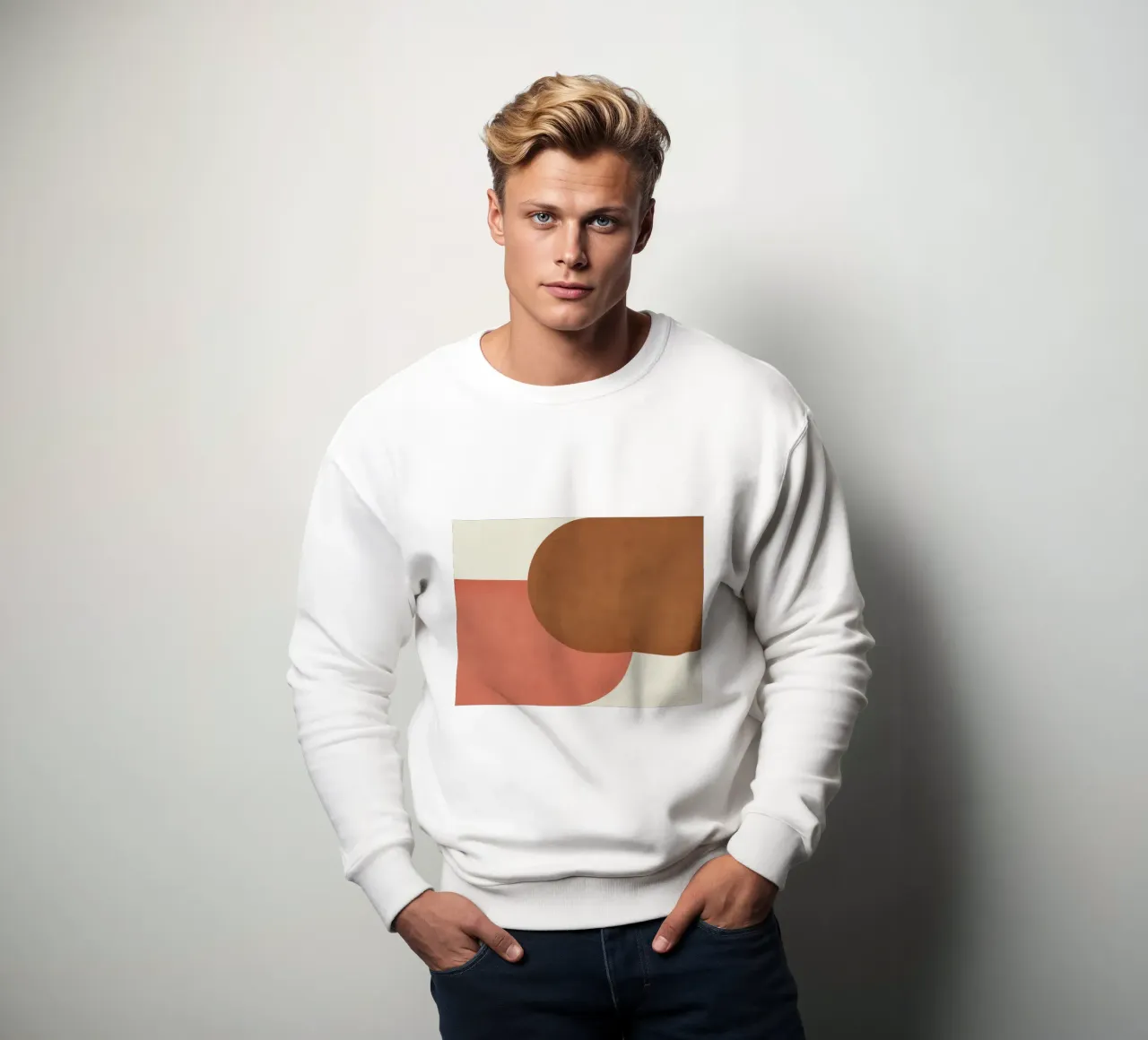 Halfmoon Colorblock - sudadera de MoonlightPrint