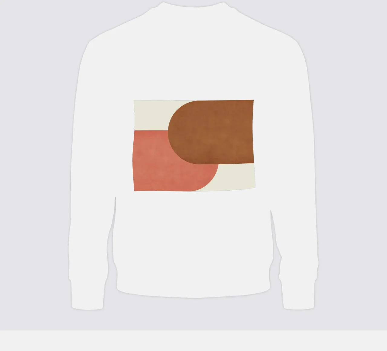 Halfmoon Colorblock - felpa da MoonlightPrint
