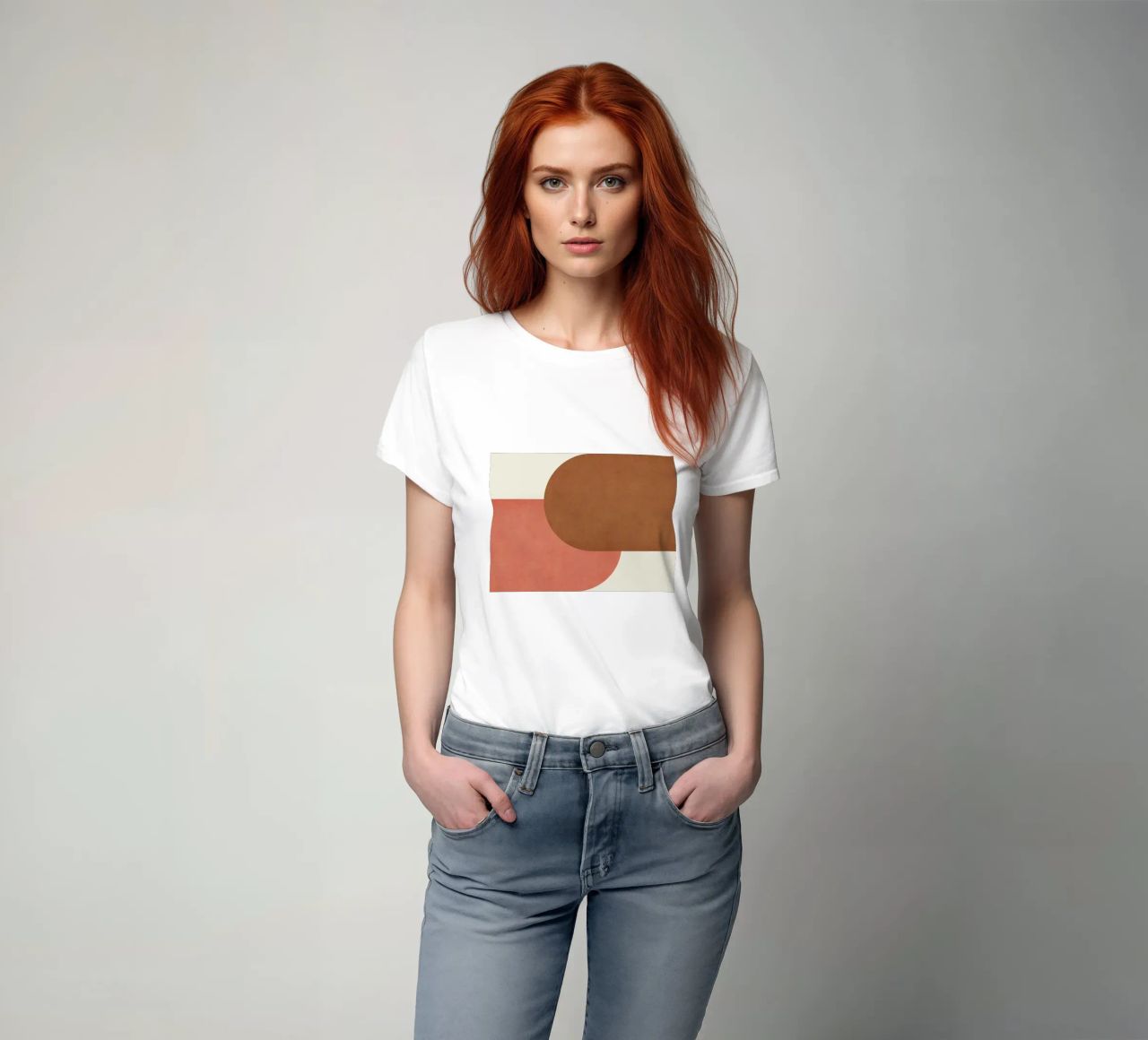 Halfmoon Colorblock - t-shirt da MoonlightPrint
