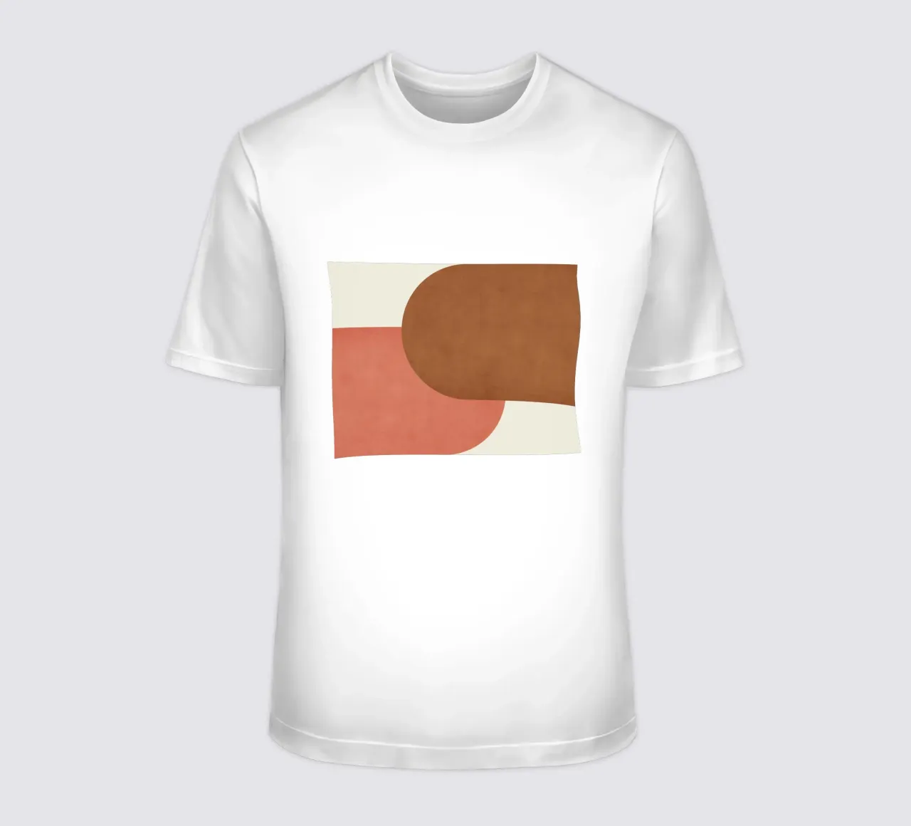 Halfmoon Colorblock - t-shirt van MoonlightPrint