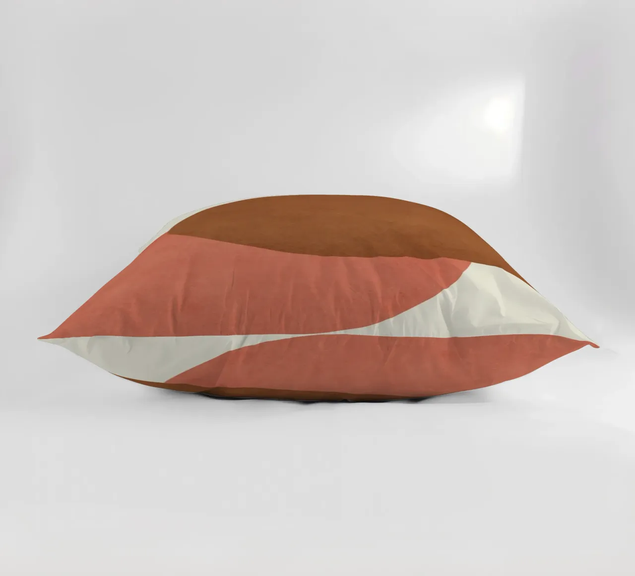Halfmoon Colorblock - decorative cushion by MoonlightPrint
