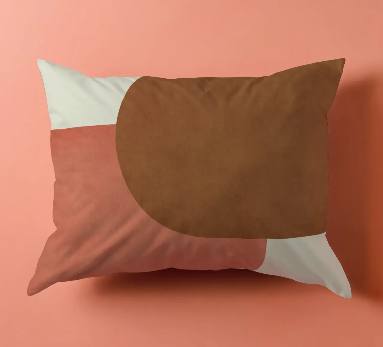 Halfmoon Colorblock - kussen van MoonlightPrint