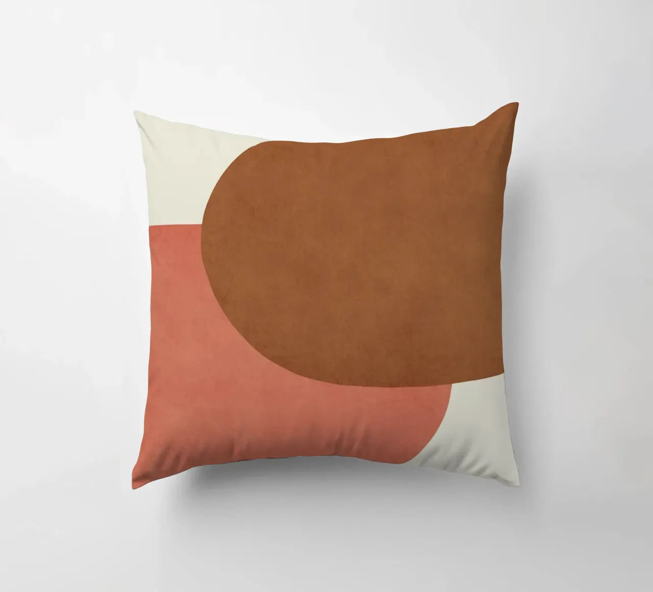 Halfmoon Colorblock - decorative cushion by MoonlightPrint