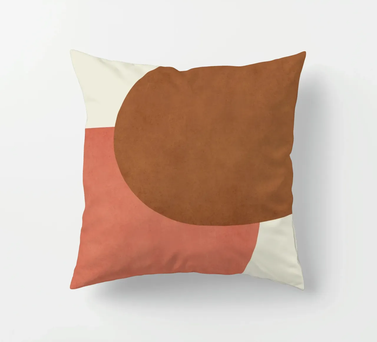 Halfmoon Colorblock - decorative cushion by MoonlightPrint
