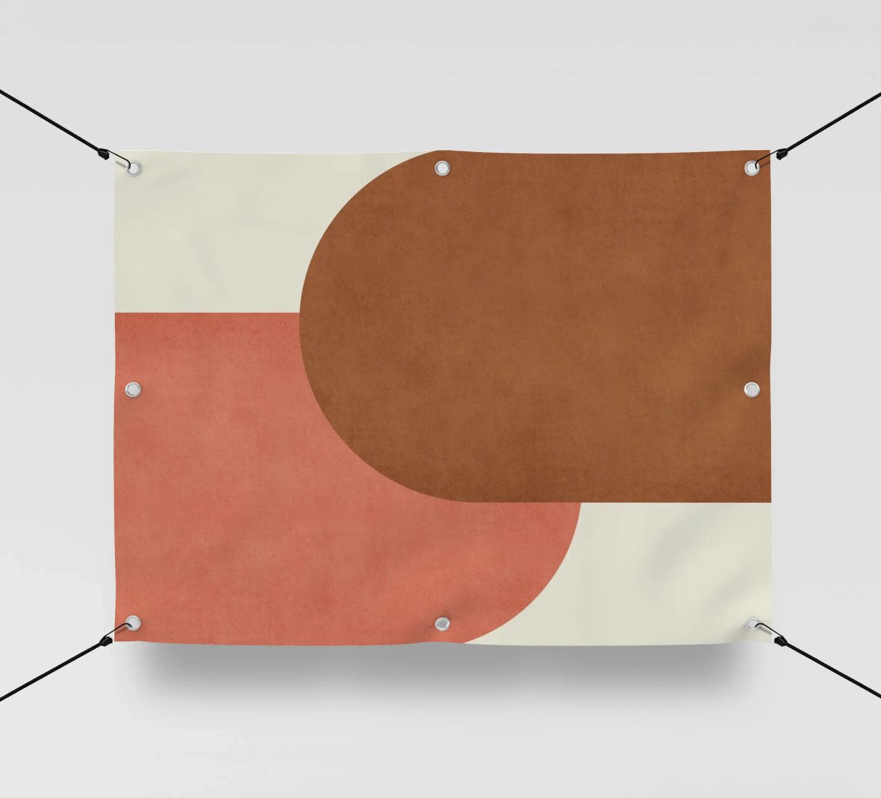 Halfmoon Colorblock - telo in pvc da MoonlightPrint