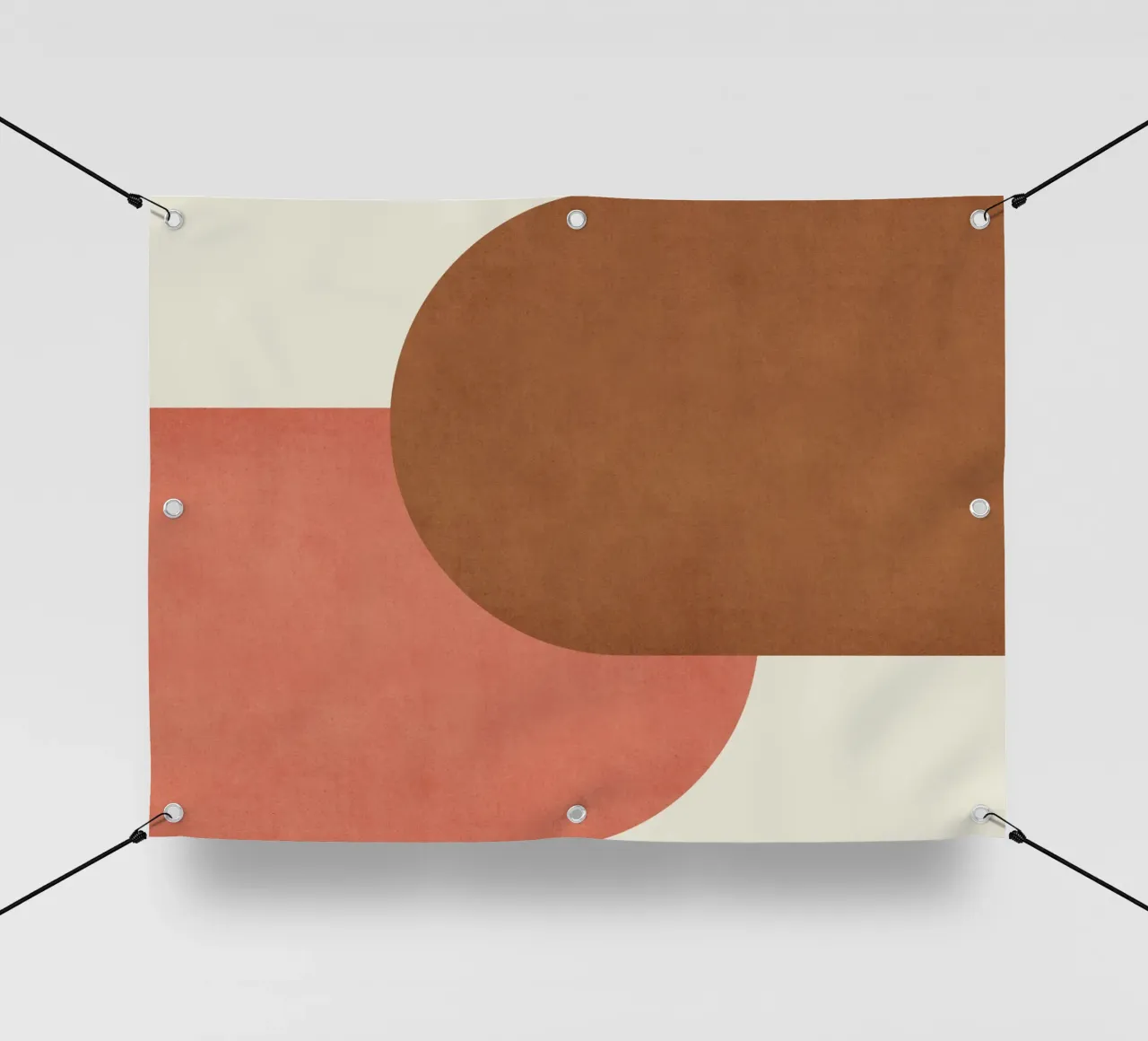 Halfmoon Colorblock - telo in pvc da MoonlightPrint