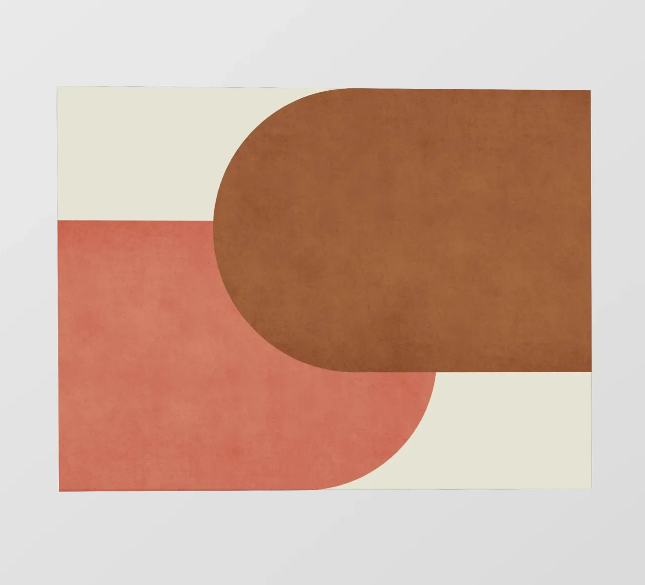 Halfmoon Colorblock - telo in pvc da MoonlightPrint