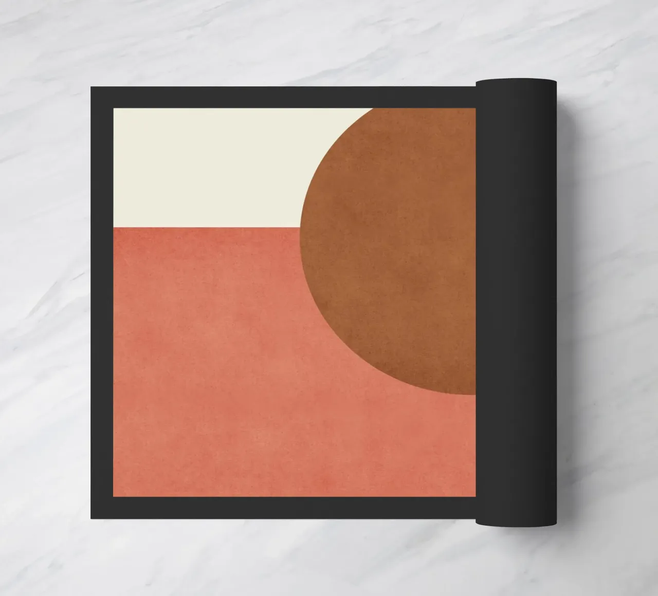 Halfmoon Colorblock - deurmat van MoonlightPrint