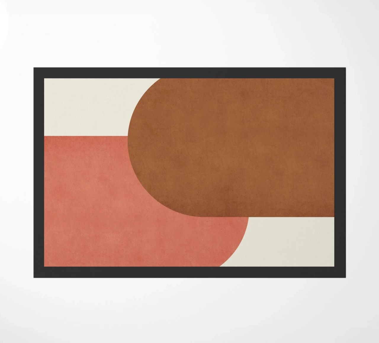 Halfmoon Colorblock - felpudo de MoonlightPrint