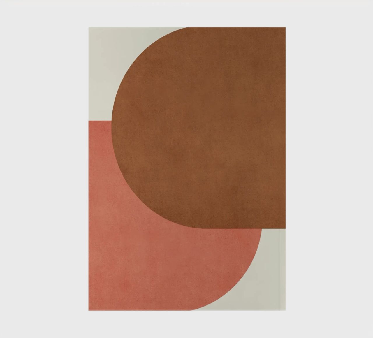 Halfmoon Colorblock - notebook by MoonlightPrint