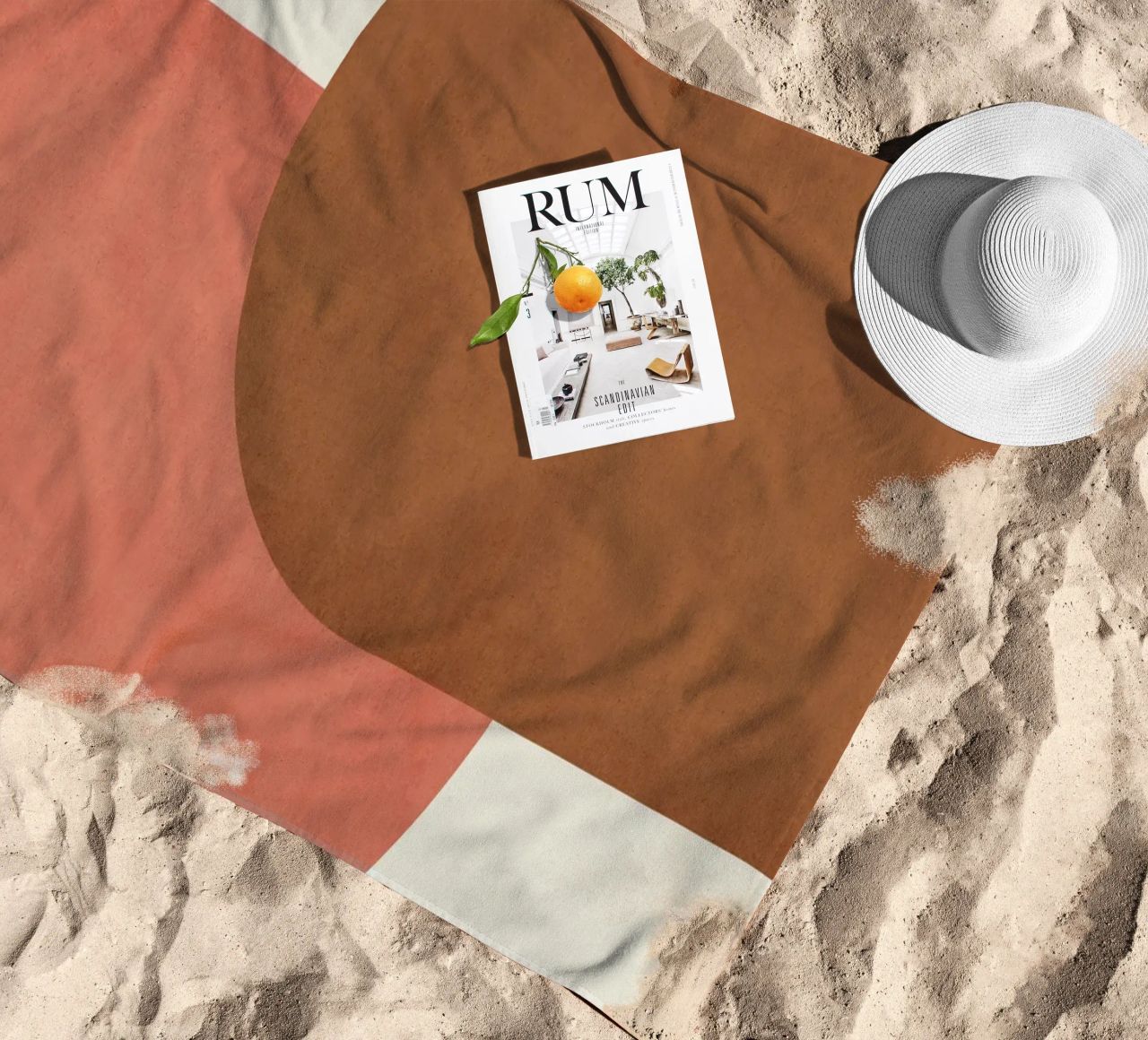 Halfmoon Colorblock - telo mare da MoonlightPrint