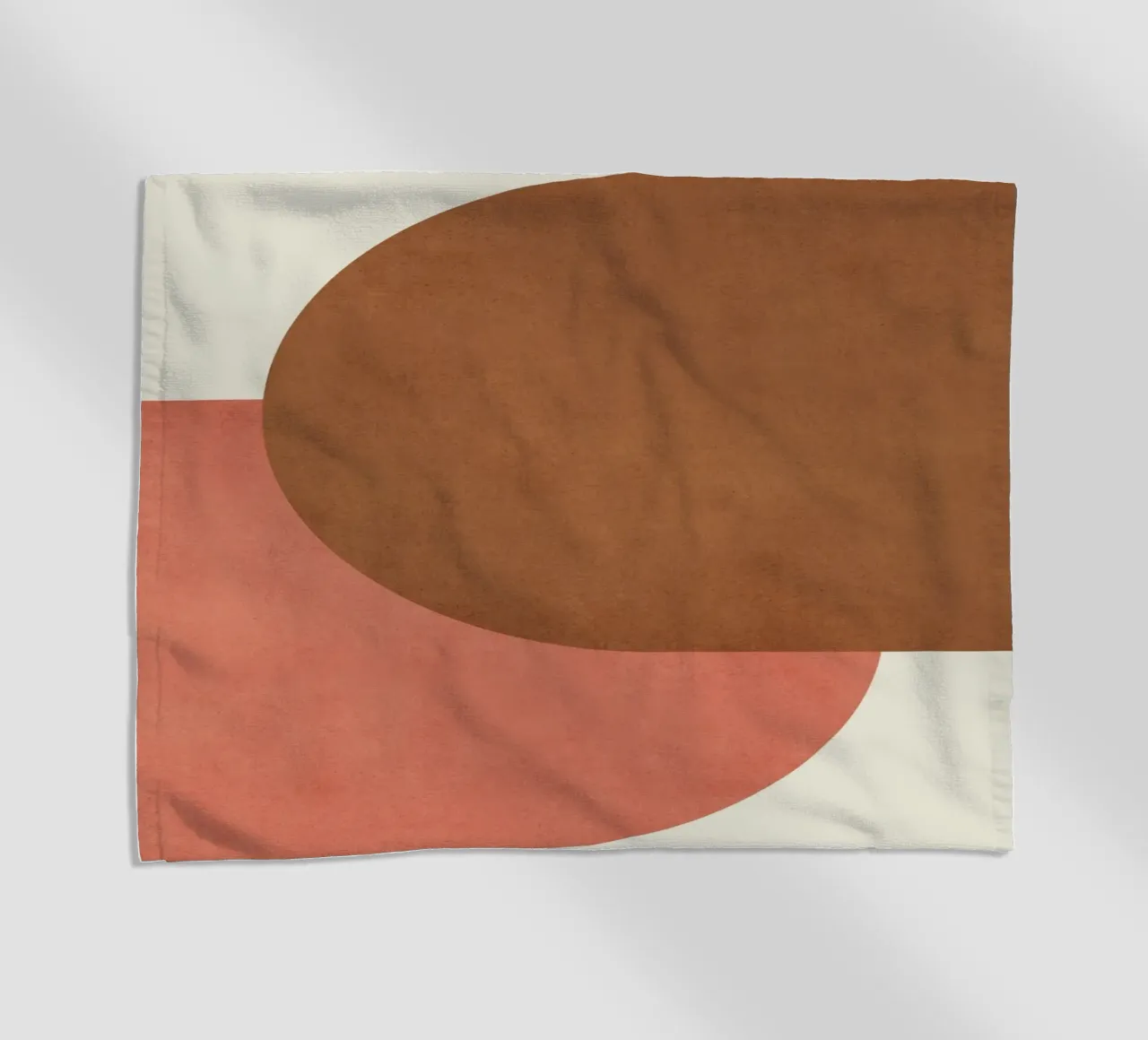 Halfmoon Colorblock - beach towel by MoonlightPrint
