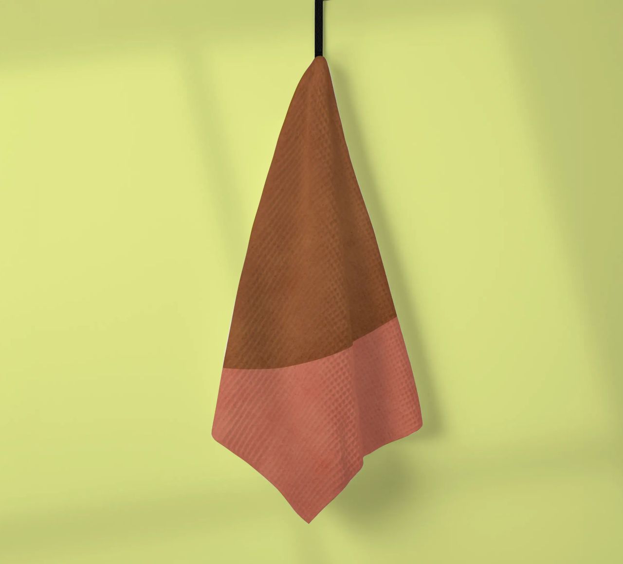 Halfmoon Colorblock - canovaccio da cucina da MoonlightPrint