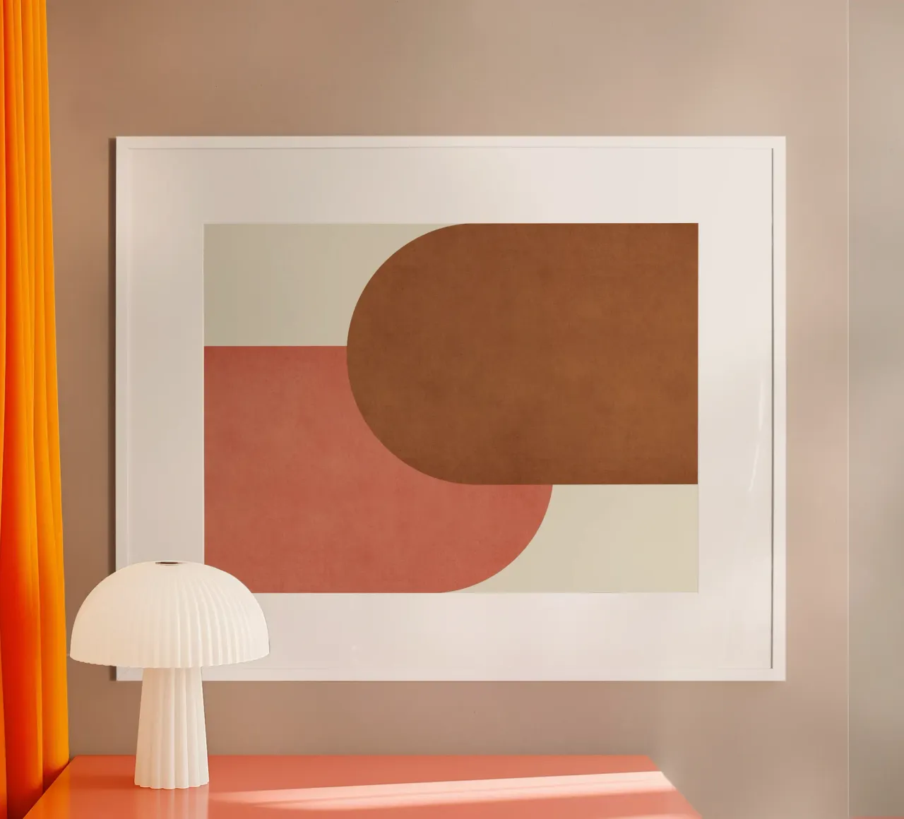 Halfmoon Colorblock - carta hahnemühle da MoonlightPrint