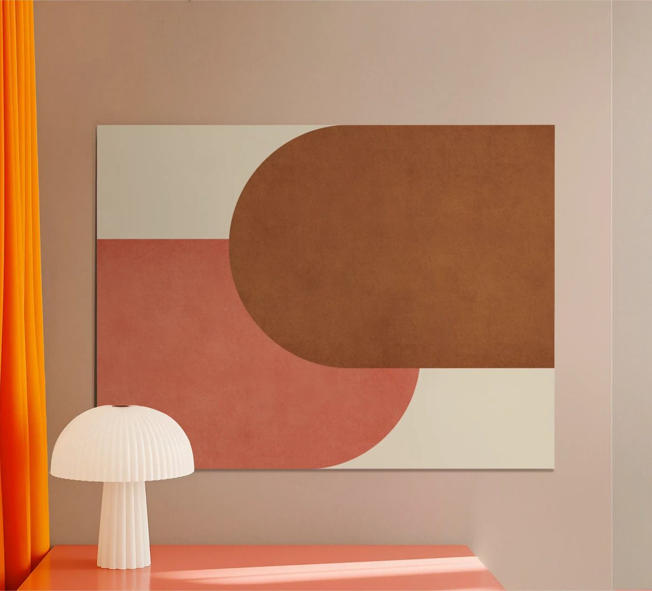 Halfmoon Colorblock - carta hahnemühle da MoonlightPrint