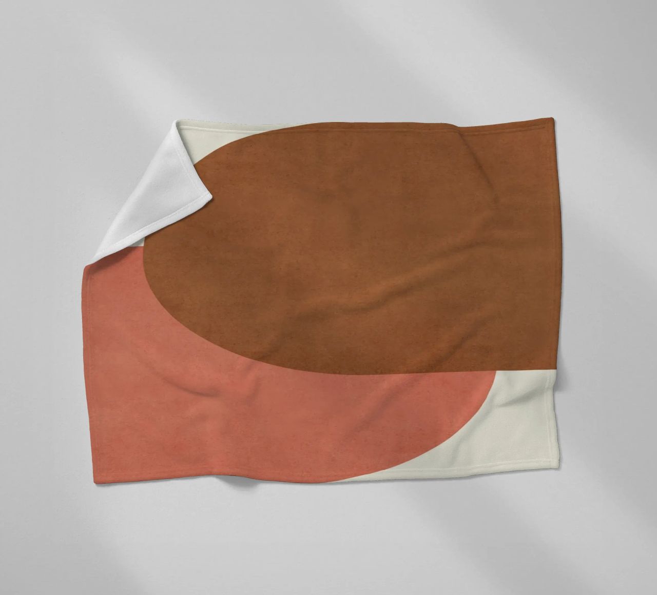 Halfmoon Colorblock - coperta in pile da MoonlightPrint