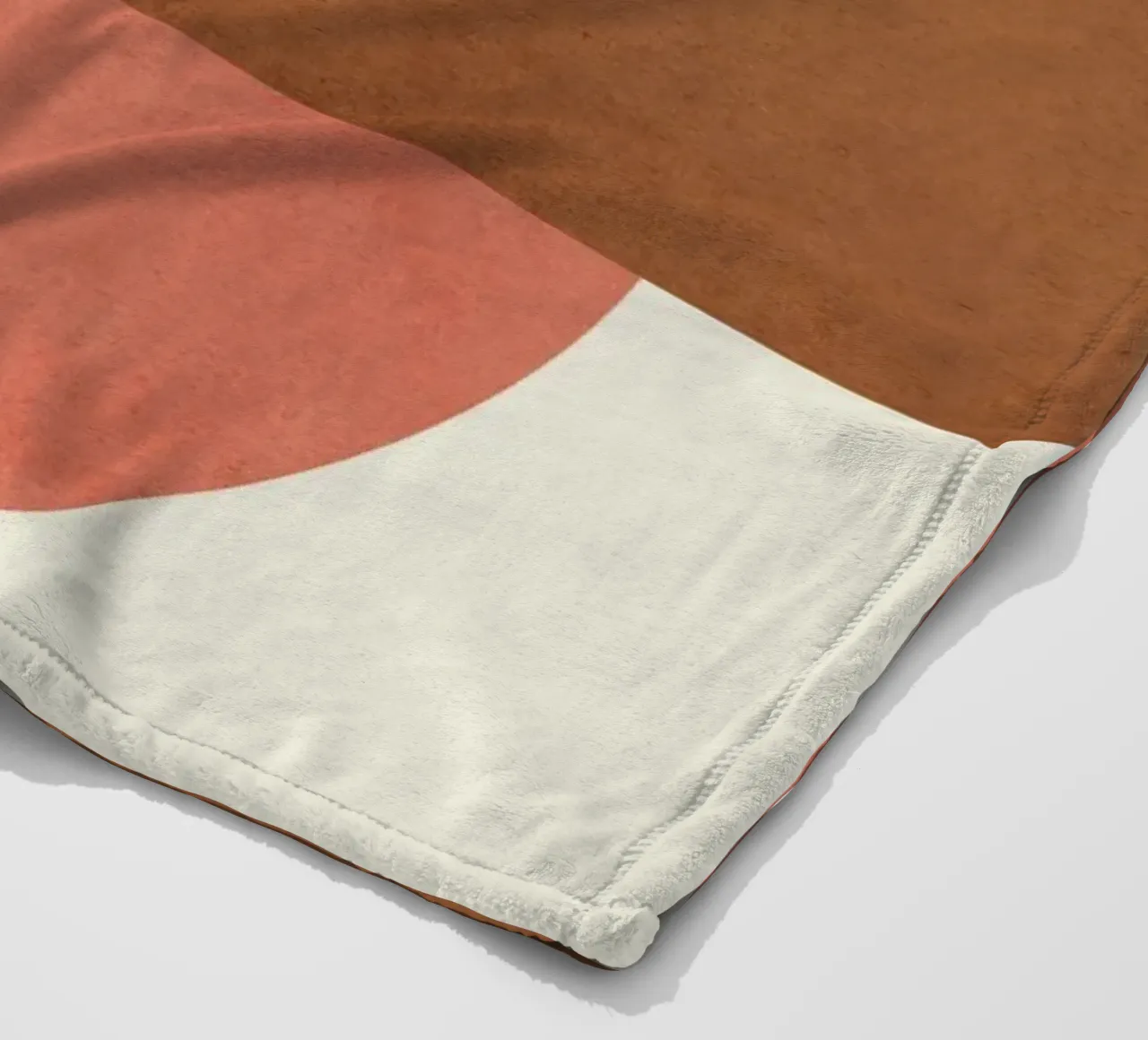 Halfmoon Colorblock - coperta in pile da MoonlightPrint